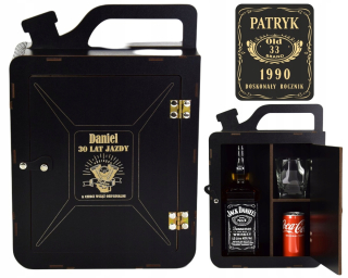 Kanister Barek Darček pre muža, otca, dedka, každé narodeniny 18-99 Alkohol