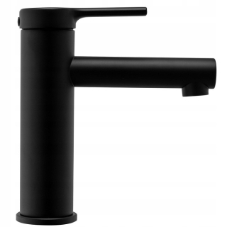 Nízky pixel čierny čierny bazetový faucet