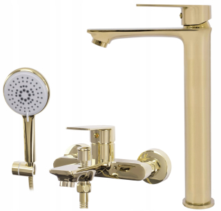 Mayson Gold Battery + Rea Washbasin