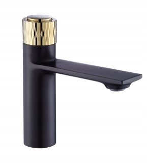 Aveeo Basin faucet čierny zlatý