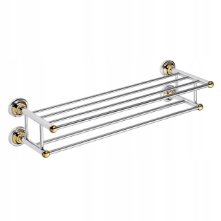 Bemeta Retro Gold/Chrome Double Hanger