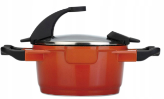 Hrniec, kastrol - BERGHOFF VIRGO Hrniec 28 cm so skleneným krytom