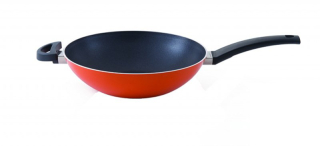 Wok panvica - BERGHOFF oranžový wok Eclipse 28 cm