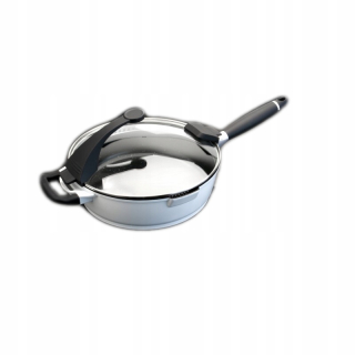 Panvica - BERGHOFF FRYS VIRGO 28 cm 4.3L biele sklo.