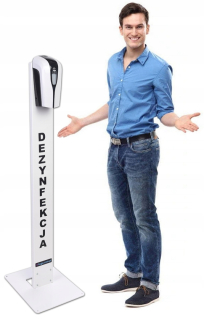 Dávkovač mydla - Steinbergerova dezinfekčná stanica bezdomovcov