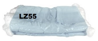 Vianočný stromček - Biela sieť na balenie vianočných stromčekov LZ 55x300M