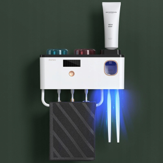 Biely 2cup peisi UV UV automatický držiak zubov