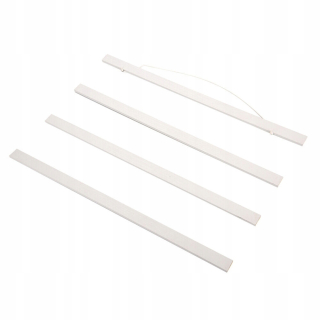 Biely štýl 70 cm magnetický drevený plagát, ktorý poznáte