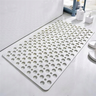 Biely štýl asi 60x90 cm kúpeľňová rohož Anti -slip