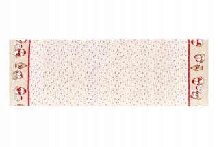 Behun na stol - Bavlnená dezén 50 cm x 150 cm motív sovy