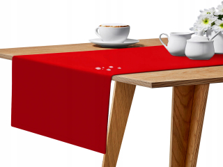 Behun na stol - Behúň odtiene červenej 110 x 40 cm