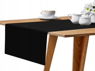 Behun na stol - Tabuľový behúň pre profesionálov 40x200 Smooth Black