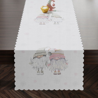 Behun na stol - Viacfarebný behúň 180 x 38 cm