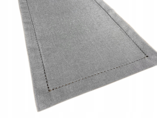 Behun na stol - Beige Tread, odtiene šedej 120 x 60 cm