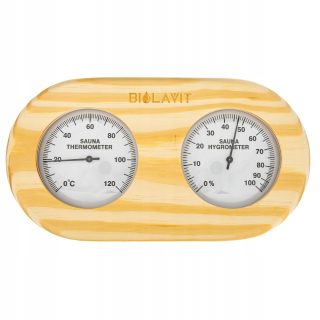 Bilovit Biol-sau-04 Sauna teplomer s hygrometrom