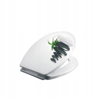 WC doska - Bisk Board Iris Kamyki 04153