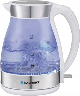 Čajník, kanvica na čaj - Blaupunkt EKG501WH varná kanvica 1,7 l 2200W