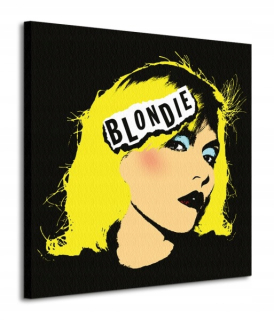 Blondie punk rock Band Picture on Canvas 85x85 cm