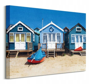 Blue Beach Chats - obrázok na plátne