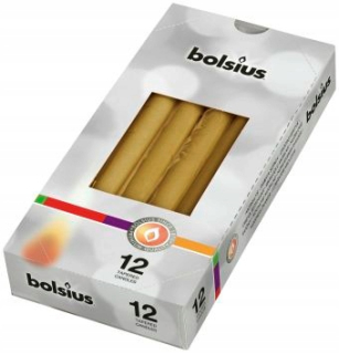 Tradičné parafínové Candle bez Bolsius 12 ks.