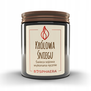 Tradičná sviečka Sójová snehová kráľovná boshaera 1 ks.