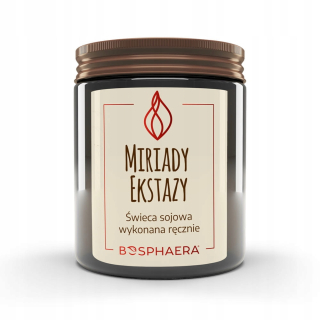 Tradičná sójová sviečka z extázy MirAD Boshaera 1 PC.