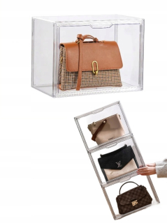 Box, nádoba - Organizačný box na topánky, kabelky, hračky, priehľadný box na veci