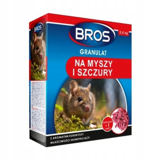 Bros myš a potkany 2,5 kg