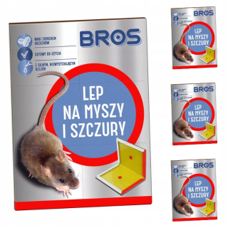 Bros Mond s myšami a potkanmi láka vôňu 4 ks.