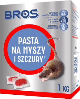 Bros paste silnú myš a potkany 1 kg