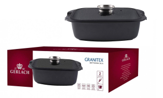 Pekáč - Gerlach Granitex 32cm indukcie britfan