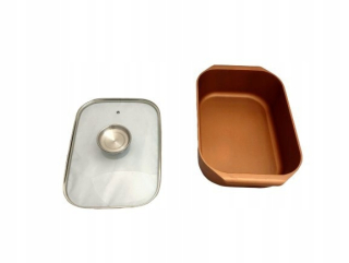 Pekáč - Britfanna skleneným viečkom indukčné 39x25x15.5