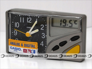 Hodiny - Budík Casio Analog-digitálny teplomer 11x6 cm