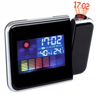 Hodiny - Budík Xonix hodinky s LCD farebným projektorom