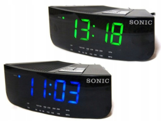 Hodiny - Digital Alarm Clock Sonic-LED-24godz. Pekný