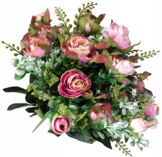 Umelé kytice Camelka Flowers plné 46 cm
