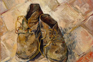 Topánky, Vincent Van Gogh, 60x40cm plagát