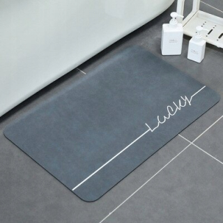 C Modrý štýl 50x80 cm super absorbent rohož k uhlu