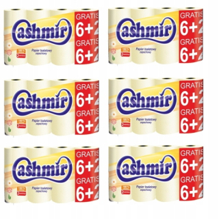 Toaletný papier - # Cashmir toaletný papier 48 krémových roliek 6 ks