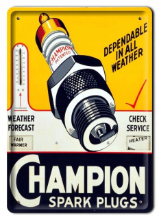 Metal Champion Vintage Retro #08168