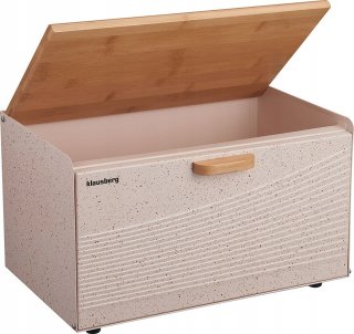 Jeden -kus Breadpack Klausberg 2 bočná otvorená čierna oceľ