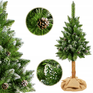 Vianočný stromček - Umelý vianočný stromček na kufre Diamond Pine 120 cm