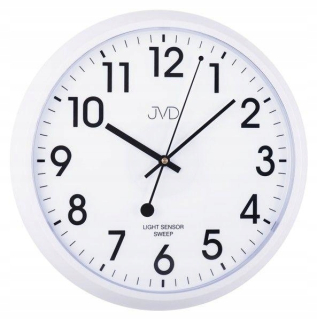 Hodiny - SILENT nástenné hodiny JVD HP698.3 svetelný senzor 36 cm