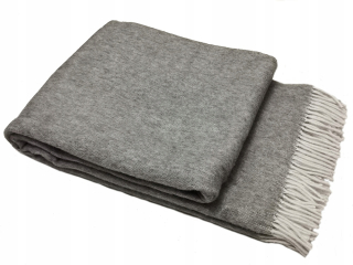 Prikrývka na posteľ - Prikrývka na šedú vlnu - indigosplep.pl vlna 205 x 155 cm