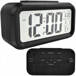 Hodiny - SENIOR DIGITAL ALARM ALARM VEĽKÉ LED DIGITÁLY 4v1