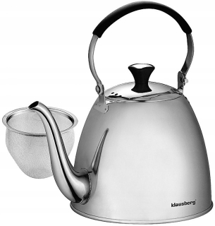Čajník, kanvica na čaj - Kanvica 1.1 L. Brewer Steel Indukcia