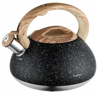 Čajník, kanvica na čaj - KETTLE 2,7L KLAUSBERG INDUKČNÁ KB-7282 GRANIT