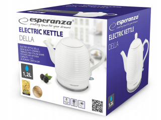 Čajník, kanvica na čaj - Keramická podlaha Electric štýlový 1,2l štýlové