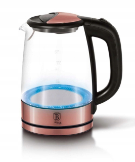 Čajník, kanvica na čaj - Rýchlovarná kanvica. 1,7 l Berlinger Haus Rosegold BH-90