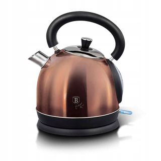 Čajník, kanvica na čaj - Rýchlovarná kanvica. 1,7 l Berlinger Haus Rosegold BH-93